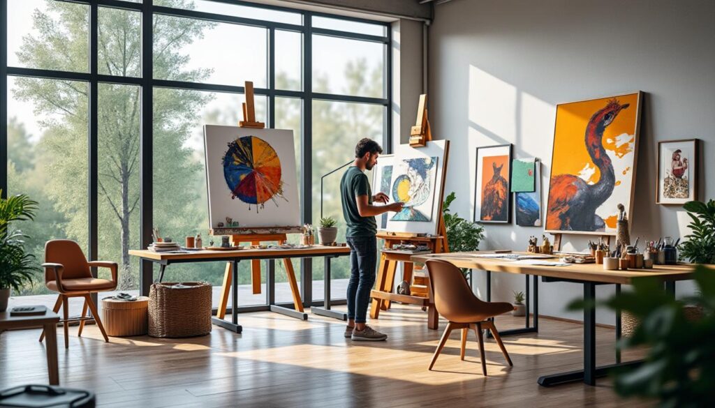 découvrez les coulisses de la création artistique en 2025 ! dans cet article, explorez comment naissent les œuvres d'art modernes, en plongeant au cœur des ateliers des artistes et en révélant leurs inspirations, techniques et le processus créatif qui les anime. un voyage captivant au sein de l'univers artistique d'aujourd'hui.